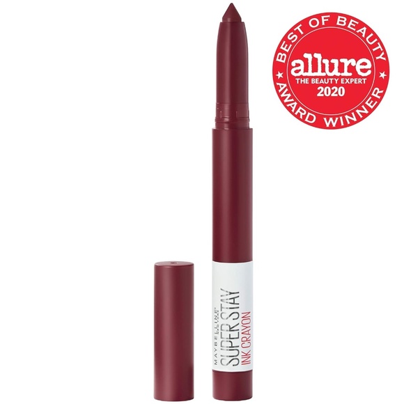 Maybelline Super Stay Ink Crayon Lipstick Matte Longwear 65 Settle For More - Picture 6 of 6